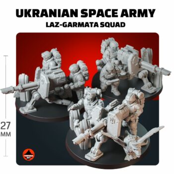 UKRAINIAN SPACE ARMY LAZ-GARMATA SQUAD