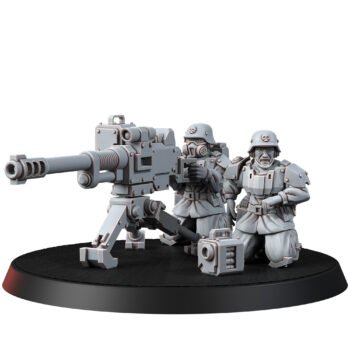 KALEDON FORTIS HEAVY SUPPORT TEAM WITH AUTOCANNON