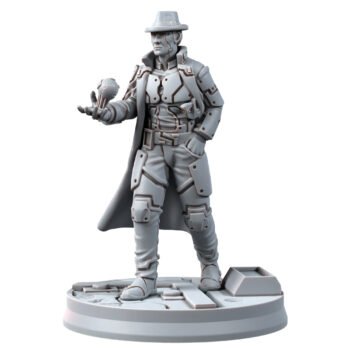 RAID IN ZADORN DETECTIVE LUCIUS WELLES WITH HOLOGRAM