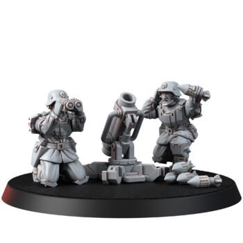 KALEDON FORTIS HEAVY SUPPORT TEAM WITH MORTAR