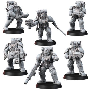 ARMATIS MORS WARRIORS SCOUTS SQUAD (6U)