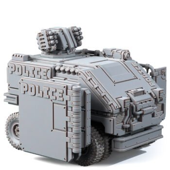 RAID IN ZADORN BULWARK POLICE RIOT VEHICLE