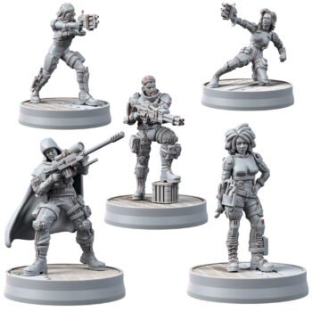 DIESELPUNK HEROES THE MASLO GROUP (5U)