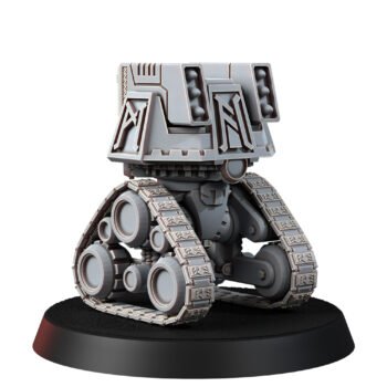 FEDERATION OF TYR DWARF TURRET MOBILE POD ROCKETS