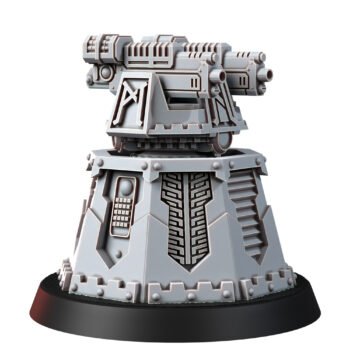 FEDERATION OF TYR DWARF TURRET STATIONARY GUN