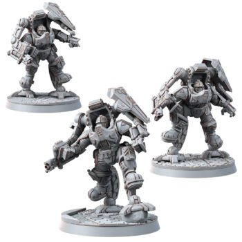 FEDERATION OF TYR EXO DWARVES WITH RAILGUNS (3U)