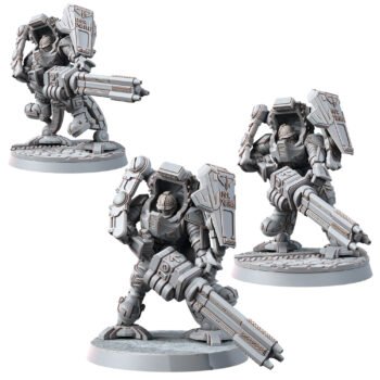 FEDERATION OF TYR EXO DWARVES WITH BEAM PIERCER (3U)