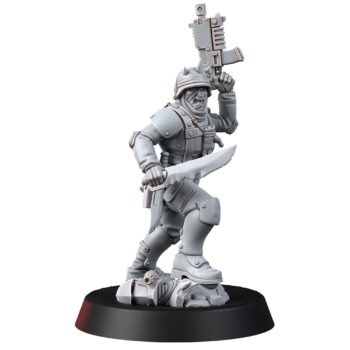 CHAOS OATHBREAKER VIOLATOR WITH BOLTGUN AND MELEE WEAPONS