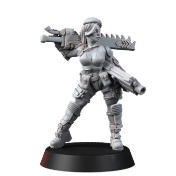 IMPERIAL FEMALE CORPS GUARDBABE PATROL PIN-UP SERGEANT