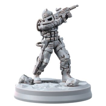 SPACE PIONEERS SPECIAL FORCE MILITARY OFFICER SUTHERLAND