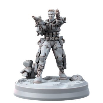 SPACE PIONEERS SPECIAL FORCE MILITARY CAPTAIN TORRES