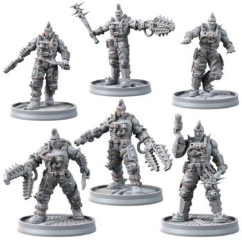 IRONSIDE DOCKS IRON SPIKES GANG (6U)