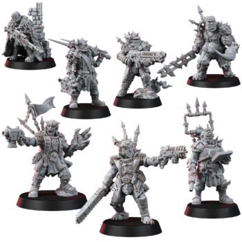 CHAOS RENEGADES OF PAIN SKIRMISH KILLERS TEAM (7U)