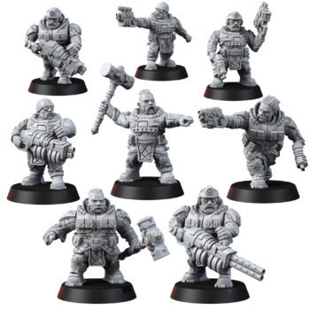 CLAN OF CLADHAICH MINERAL GANG (8U)