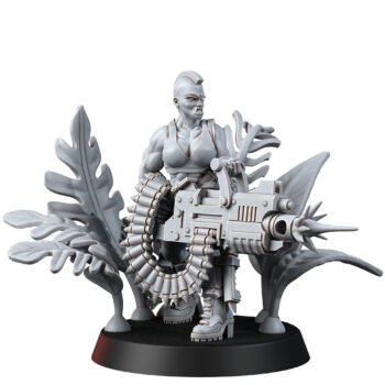 JUNGLE FIGHTERS SERGEANT WITH PLANTS