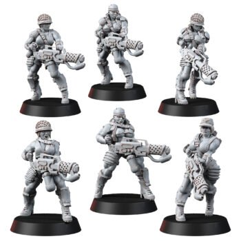 JUNGLE FIGHTERS WITH FLAMERS