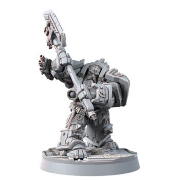 KHAZAROTH EMPIRE IRON MOLES DIGMASTER WITH AXE