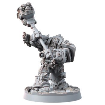 KHAZAROTH EMPIRE IRON MOLES DIGMASTER WITH HAMMER