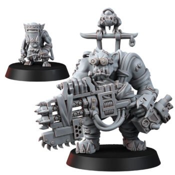 ORC SPANNER BOSS AND GOBLIN SIDEKICK KIT (2U)