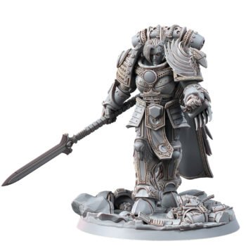 SPACE CORPS PRIME MORRIGAN LEADER OF HUMANITY