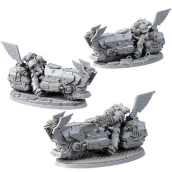 VENGEFUL ANGELS WINGED LIONS BIKES (3U)