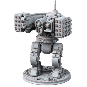 AUTOMATA DIESELPUNK MECH THE BOND BREAKER WITH ROCKET LAUNCHER