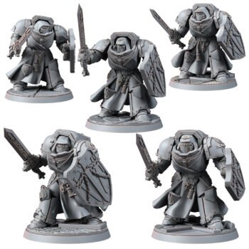 VENGEFUL ANGELS CRUSADERS OF DEATH WITH SWORD (5U)