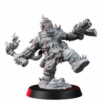 ORK MAD RIDERS BOY BURNA THROWER