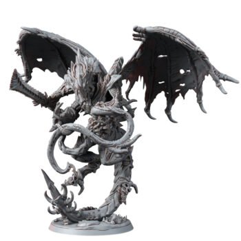 COSMIC DEVOURER SWARM OVERMIND FLYING WITH BACK WINGS