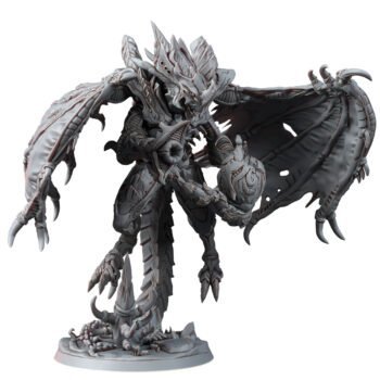 COSMIC DEVOURER SWARM OVERMIND FLYING WITH SIDE WINGS