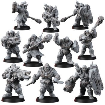 TRAITOR OUTCASTS ARMY OGRES (10U)