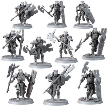 UNDYING VAULT GUARDS MODULAR KIT (10U)