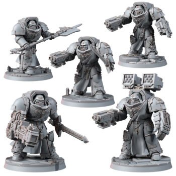 VENGEFUL ANGELS EXTERMINATOR COMMAND SQUAD (5U)
