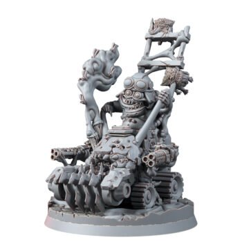 PLAGUE BLESSED LAWNMOWER WITH CANNON