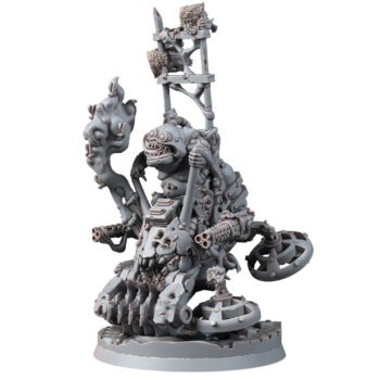 PLAGUE BLESSED LAWNMOWER WITH CANNON DRONE