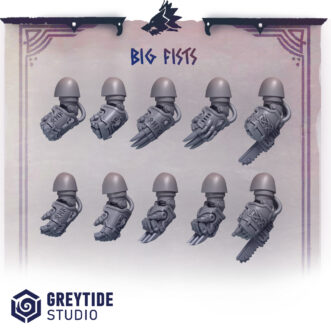 PRIMAL HOUNDS BIG FISTS SET (10U) (LEFT)