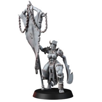 LEGION OF EXCESS SIREN OF ECSTASY WITH BANNER