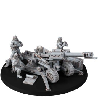 DESERT HAWKS ARTILLERY REGIMENT WITH HOWITZER GUN