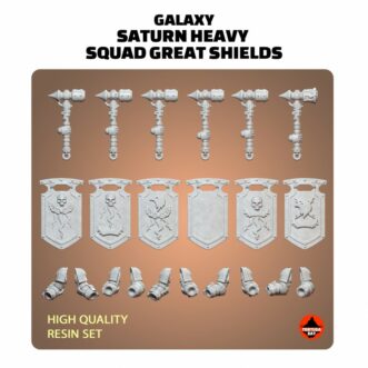 GALAXY SATURN HEAVY SQUAD GREAT SHIELDS