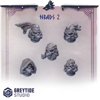 PRIMAL HOUNDS HEADS SET V2 (5U)