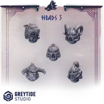 PRIMAL HOUNDS HEADS SET V3 (5U)