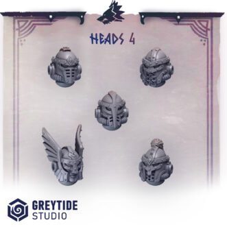 PRIMAL HOUNDS HEADS SET V4 (5U)
