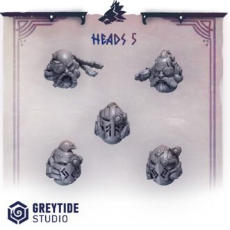 PRIMAL HOUNDS HEADS SET V5 (5U)