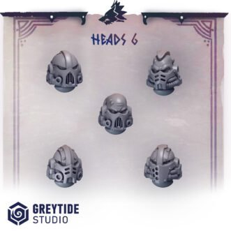 PRIMAL HOUNDS HEADS SET V6 (5U)