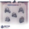 PRIMAL HOUNDS SHOULDER PADS V1 (5U)