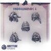 PRIMAL HOUNDS SHOULDER PADS V4 (5U)