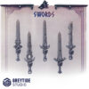PRIMAL HOUNDS SWORDS SET (5U) (RIGHT)