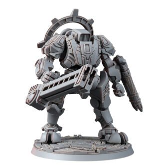 XAIAX LIGHTBRINGER WARSUIT WITH PLASMA THROWER