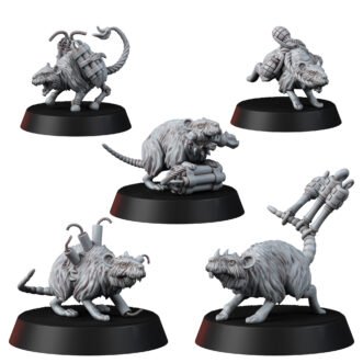 PURIFIERS ZEALOT GANG WAR RATS (5U)