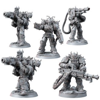 HERETIC KNIGHTS TRAITOR DESOLATORS (5U)